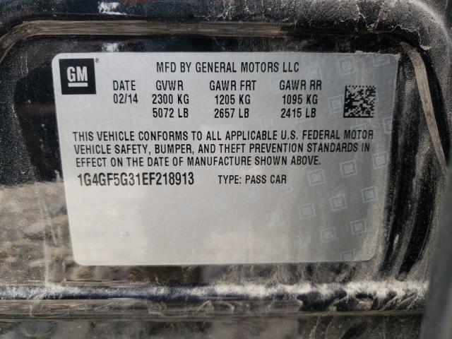 Photo 8 VIN: 1G4GF5G31EF218913 - BUICK LACROSSE T 