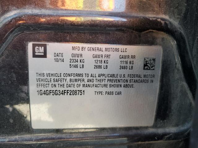 Photo 11 VIN: 1G4GF5G34FF208751 - BUICK LACROSSE P 