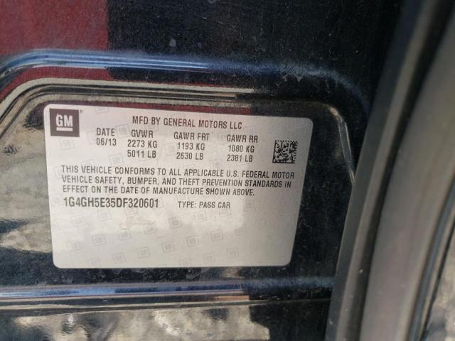 Photo 11 VIN: 1G4GH5E35DF320601 - BUICK LACROSSE P 