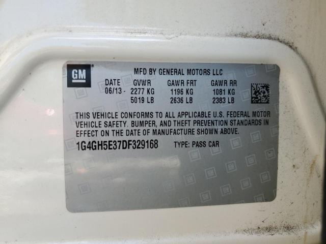 Photo 11 VIN: 1G4GH5E37DF329168 - BUICK LACROSSE 