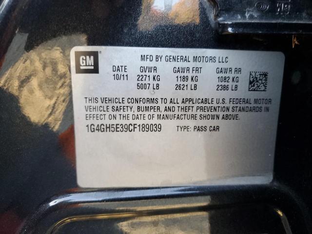 Photo 11 VIN: 1G4GH5E39CF189039 - BUICK LACROSSE P 