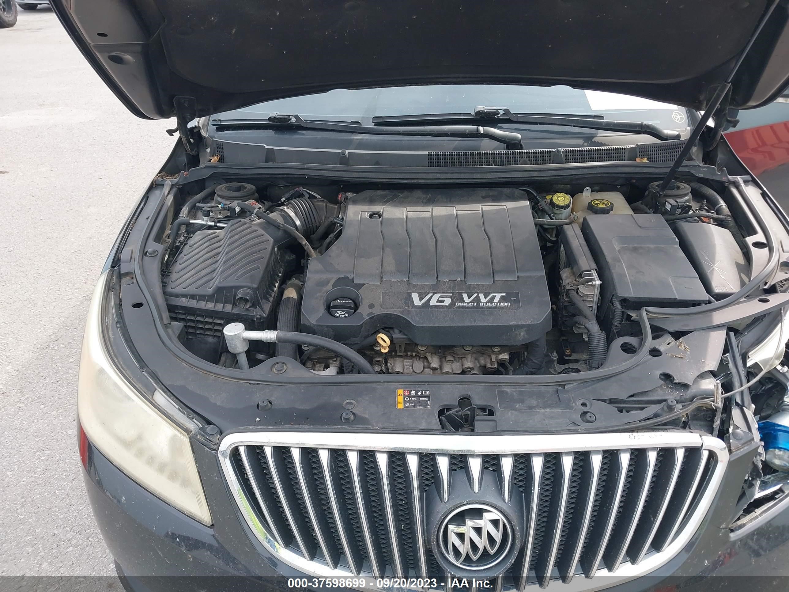 Photo 9 VIN: 1G4GJ5E39DF232817 - BUICK LACROSSE 