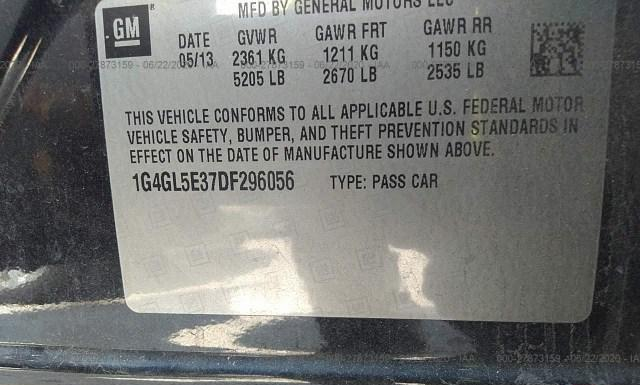 Photo 8 VIN: 1G4GL5E37DF296056 - BUICK LACROSSE 