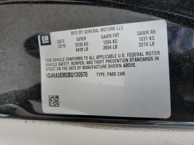 Photo 11 VIN: 1G4HA5EM3BU130970 - BUICK LUCERNE CX 