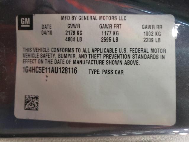 Photo 9 VIN: 1G4HC5E11AU128116 - BUICK LUCERNE CX 