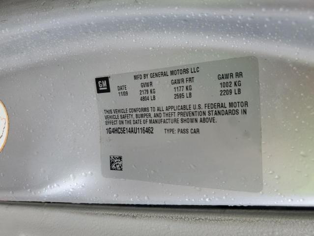 Photo 11 VIN: 1G4HC5E14AU116462 - BUICK LUCERNE CX 