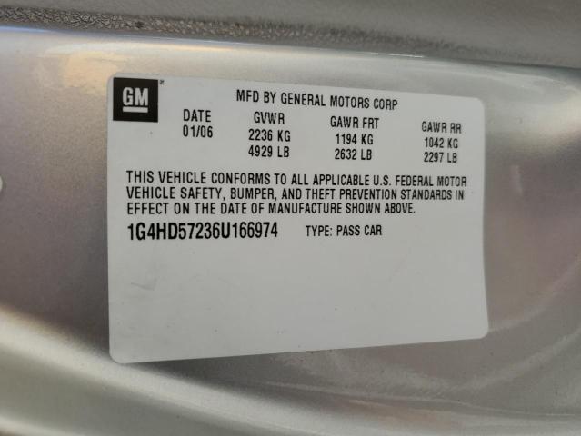 Photo 11 VIN: 1G4HD57236U166974 - BUICK LUCERNE 