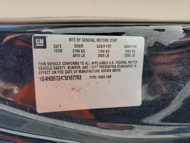 Photo 11 VIN: 1G4HD57247U167763 - BUICK LUCERNE 