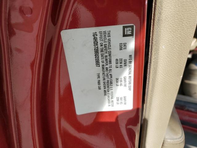 Photo 11 VIN: 1G4HD57286U209687 - BUICK LUCERNE CX 