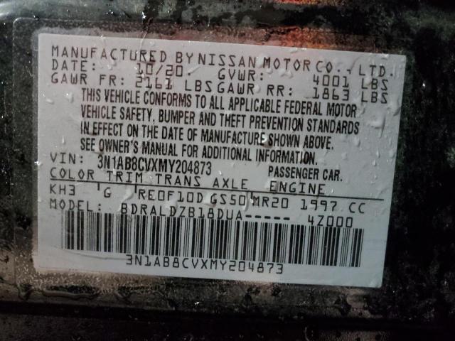 Photo 12 VIN: 1G4HD57297U210672 - NISSAN SENTRA 