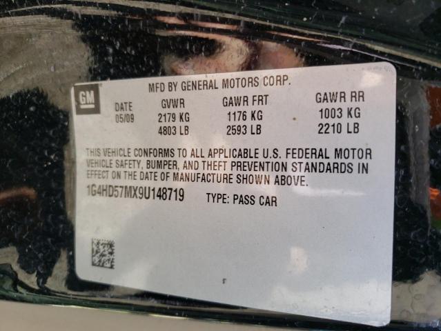 Photo 12 VIN: 1G4HD57MX9U148719 - BUICK LUCERNE 