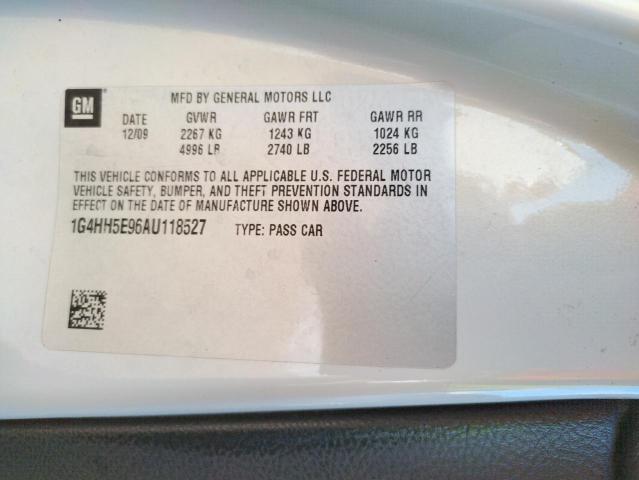 Photo 11 VIN: 1G4HH5E96AU118527 - BUICK LUCERNE SU 