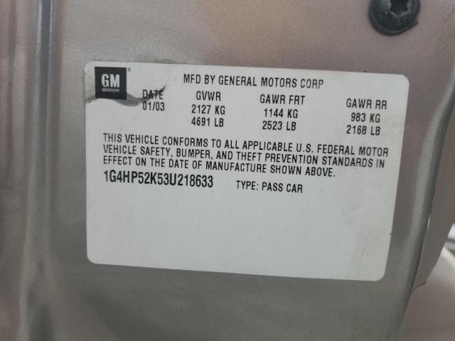 Photo 11 VIN: 1G4HP52K53U218633 - BUICK LESABRE CU 