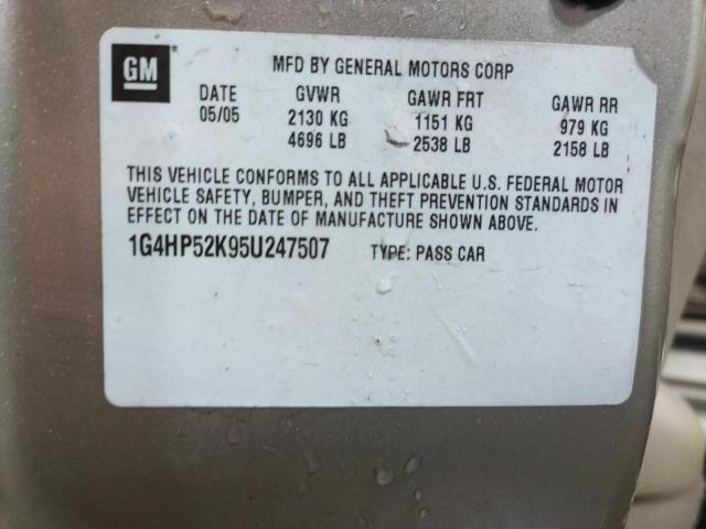 Photo 11 VIN: 1G4HP52K95U247507 - BUICK LESABRE 