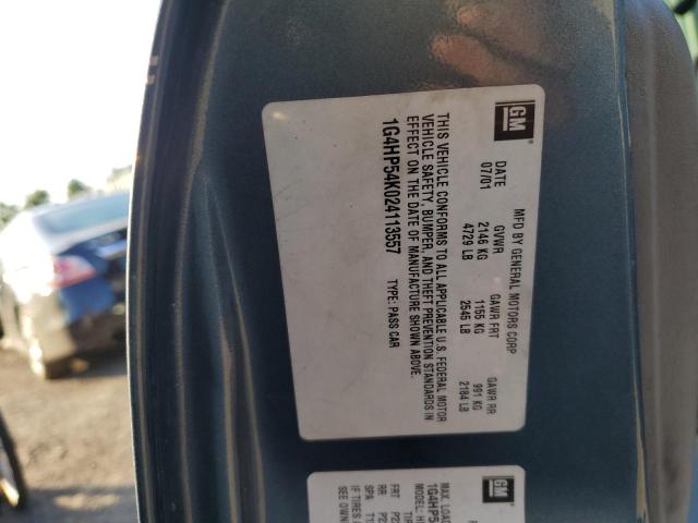 Photo 11 VIN: 1G4HP54K024113557 - BUICK LESABRE CU 