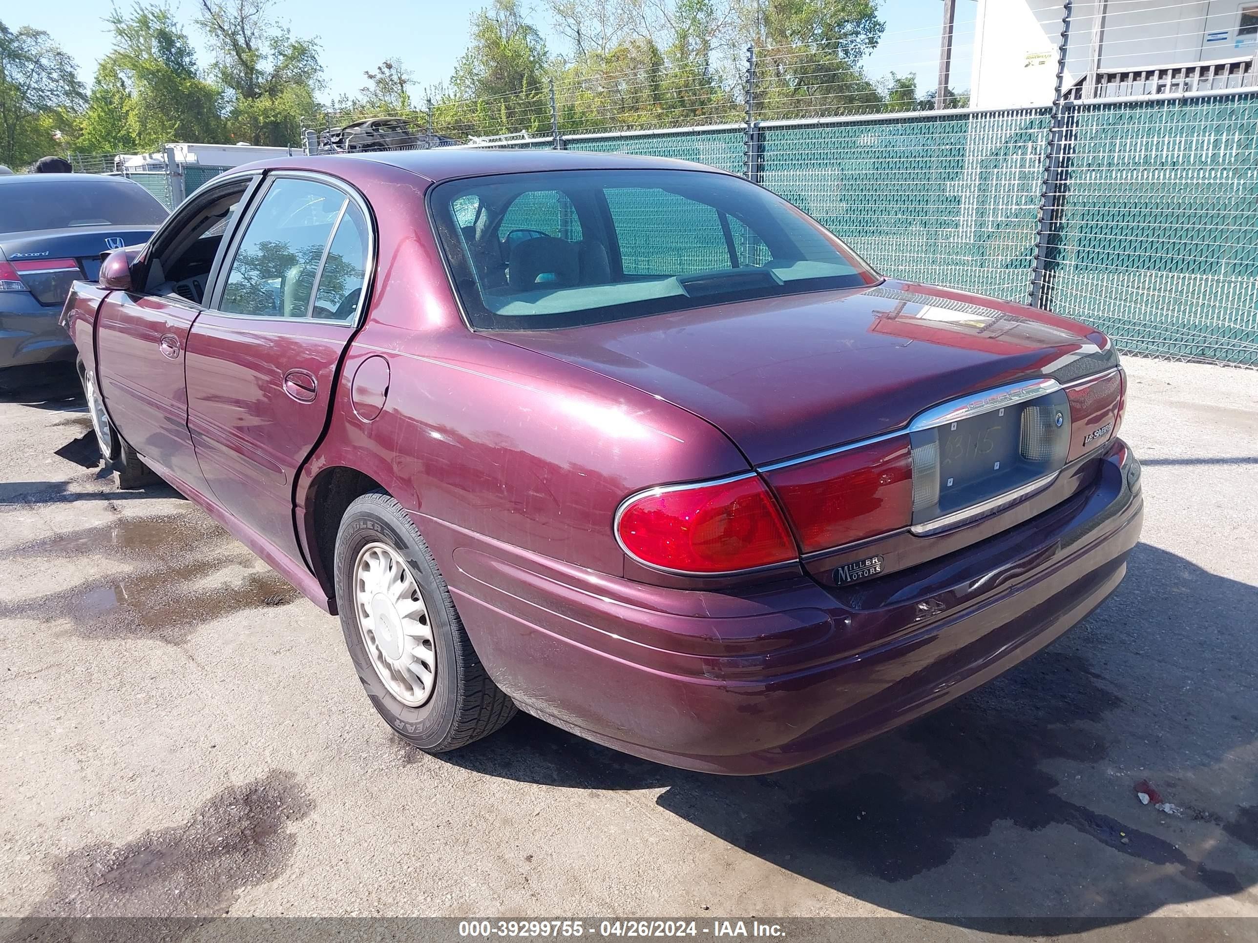 Photo 2 VIN: 1G4HP54K134141627 - BUICK LESABRE 