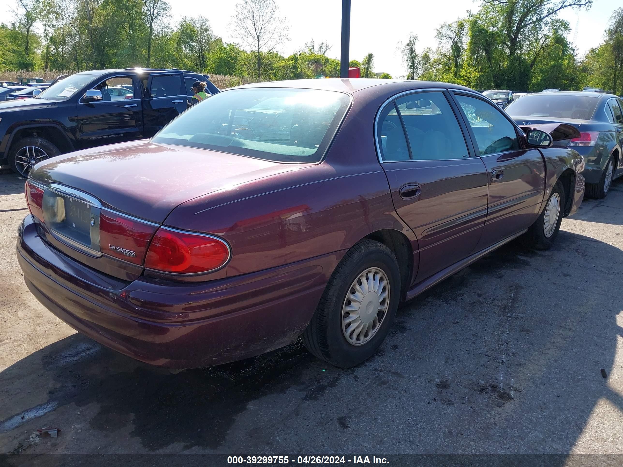 Photo 3 VIN: 1G4HP54K134141627 - BUICK LESABRE 