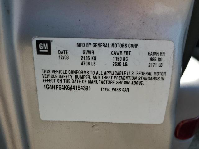 Photo 11 VIN: 1G4HP54K644154391 - BUICK LESABRE CU 