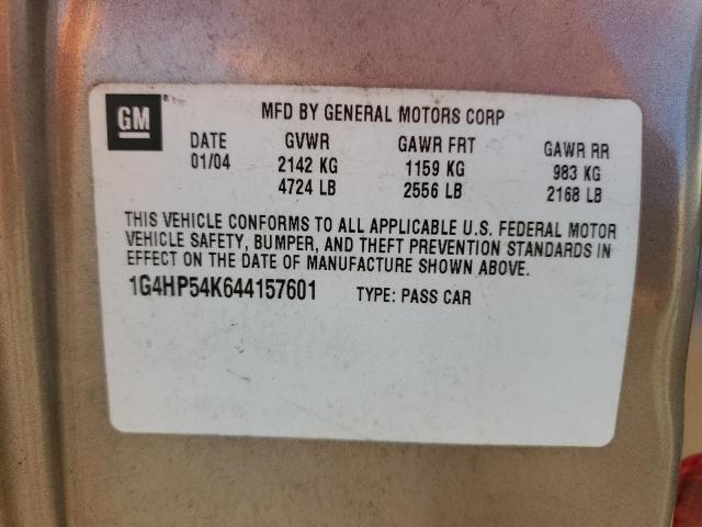 Photo 11 VIN: 1G4HP54K644157601 - BUICK LESABRE 