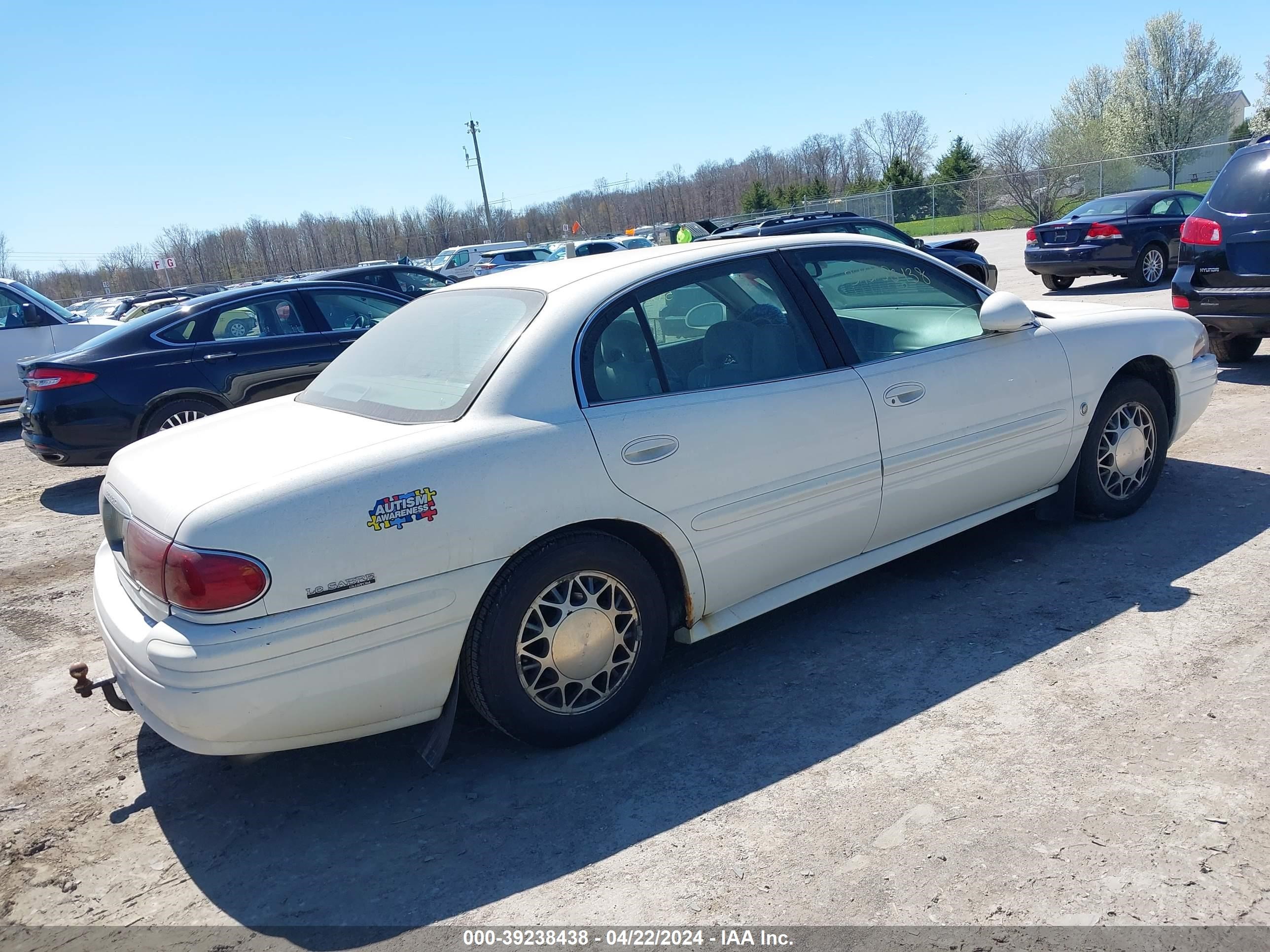 Photo 3 VIN: 1G4HP54K71U298091 - BUICK LESABRE 