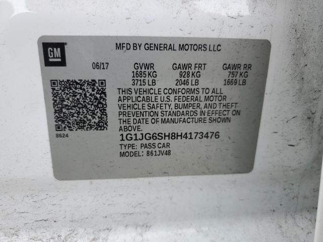 Photo 11 VIN: 1G4HP57119U145902 - CHEVROLET SONIC 