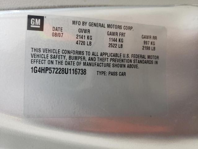 Photo 11 VIN: 1G4HP57228U116738 - BUICK LUCERNE 