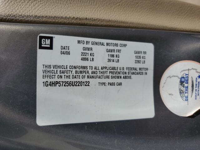 Photo 12 VIN: 1G4HP57256U220122 - BUICK LUCERNE 