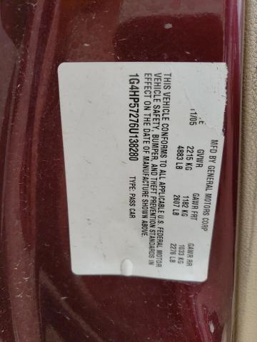 Photo 11 VIN: 1G4HP57276U138280 - BUICK LUCERNE 