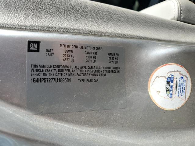 Photo 11 VIN: 1G4HP57277U189604 - BUICK LUCERNE CX 