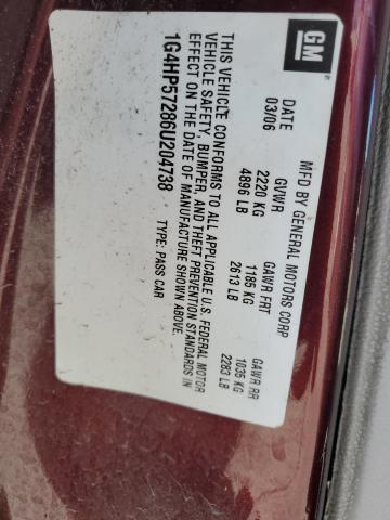 Photo 11 VIN: 1G4HP57286U204738 - BUICK LUCERNE CX 