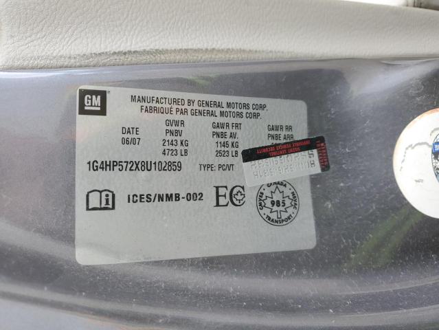 Photo 11 VIN: 1G4HP572X8U102859 - BUICK LUCERNE 