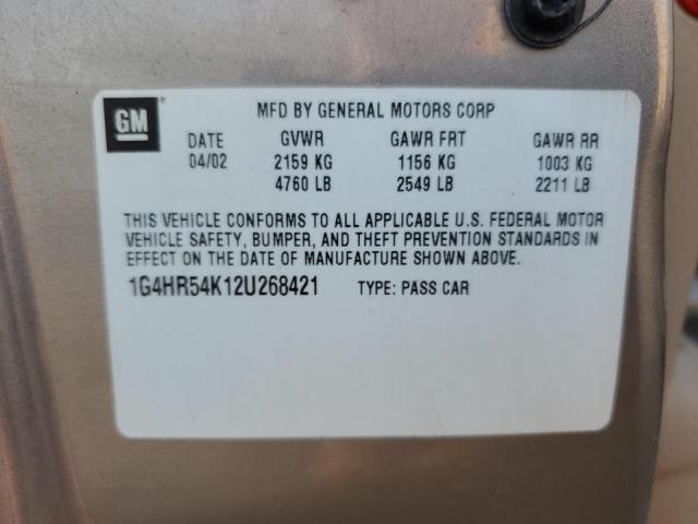 Photo 12 VIN: 1G4HR54K12U268421 - BUICK LESABRE 