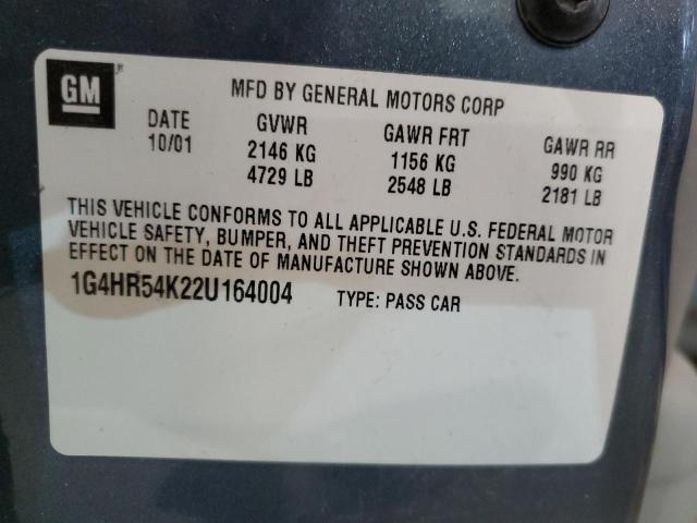 Photo 11 VIN: 1G4HR54K22U164004 - BUICK LESABRE LI 