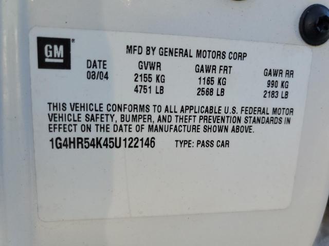 Photo 11 VIN: 1G4HR54K45U122146 - BUICK LESABRE LI 