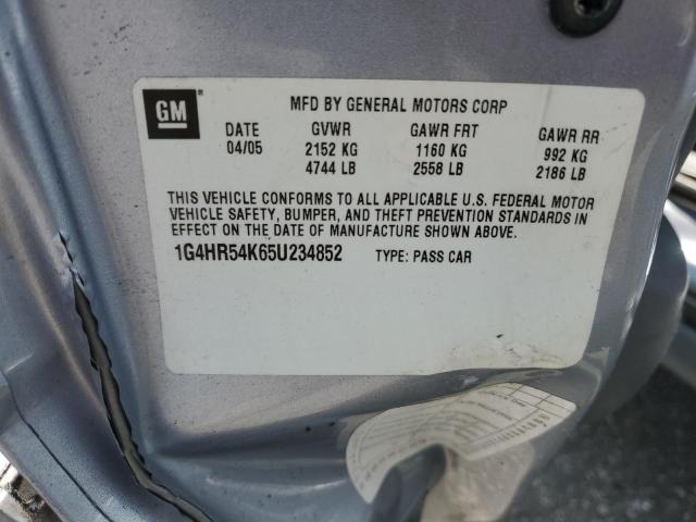 Photo 11 VIN: 1G4HR54K65U234852 - BUICK LESABRE LI 