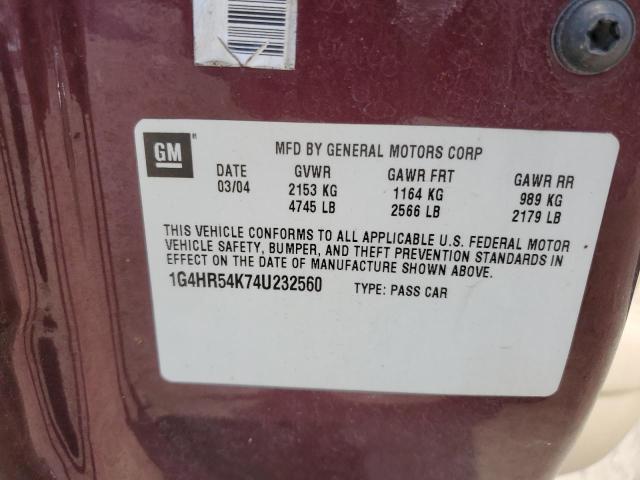 Photo 11 VIN: 1G4HR54K74U232560 - BUICK LESABRE 