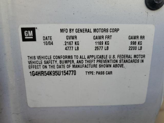 Photo 11 VIN: 1G4HR54K95U154770 - BUICK LESABRE LI 