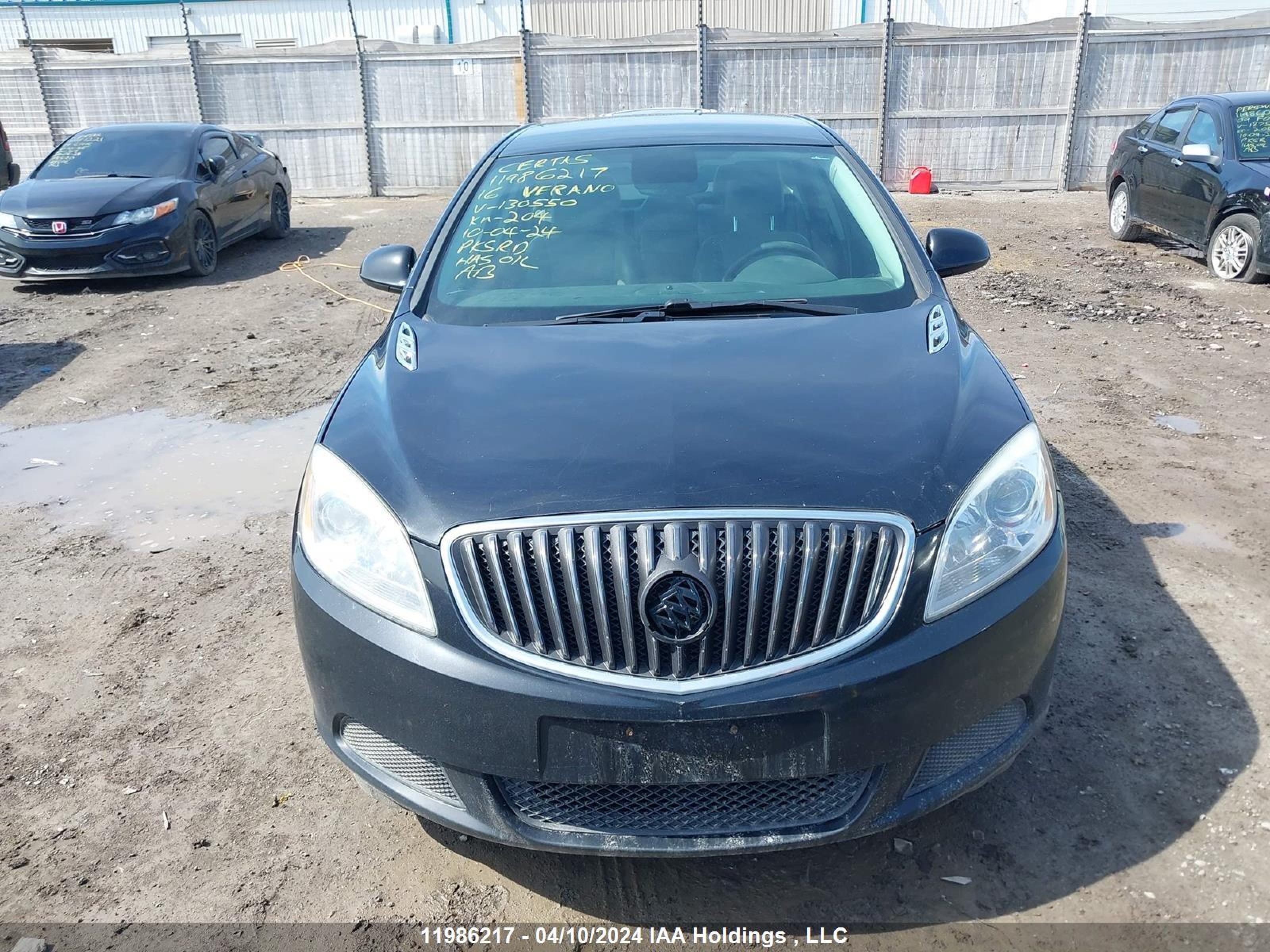 Photo 11 VIN: 1G4P15SK6G4130550 - BUICK VERANO 