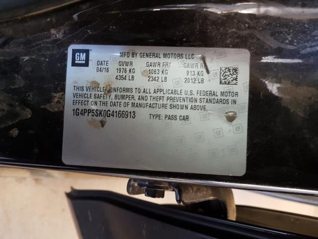 Photo 9 VIN: 1G4PP5SK0G4166913 - BUICK VERANO 