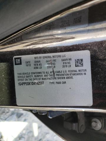 Photo 9 VIN: 1G4PP5SK1D4142597 - BUICK VERANO 