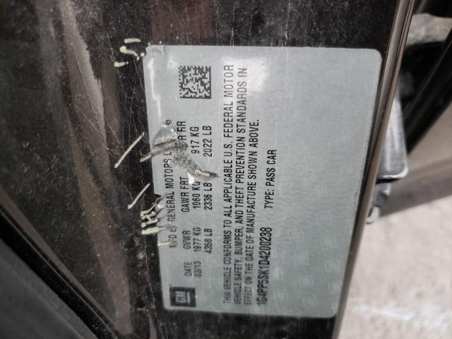 Photo 9 VIN: 1G4PP5SK1D4200238 - BUICK VERANO 