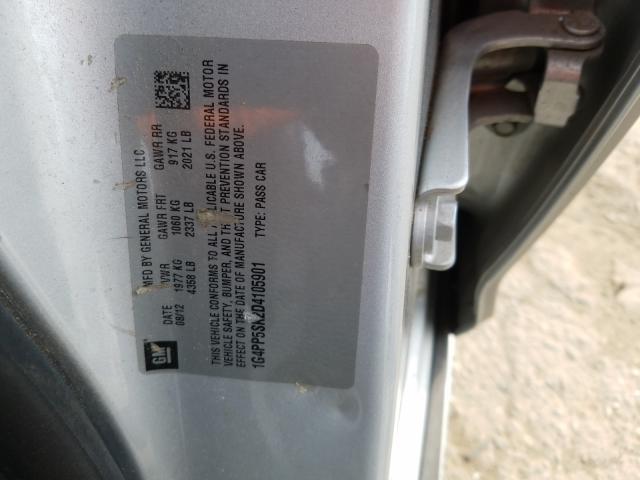 Photo 9 VIN: 1G4PP5SK2D4105901 - BUICK VERANO 