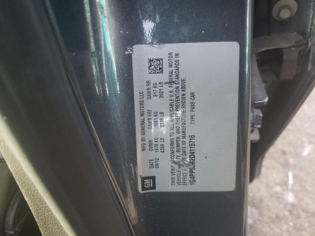 Photo 12 VIN: 1G4PP5SK2D4115716 - BUICK VERANO 