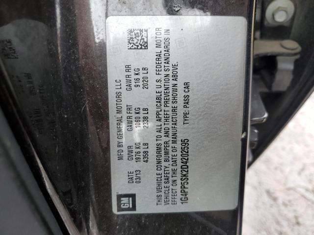 Photo 11 VIN: 1G4PP5SK2D4202595 - BUICK VERANO 