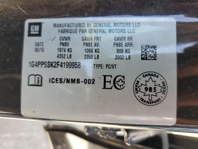 Photo 11 VIN: 1G4PP5SK2F4199958 - BUICK VERANO 