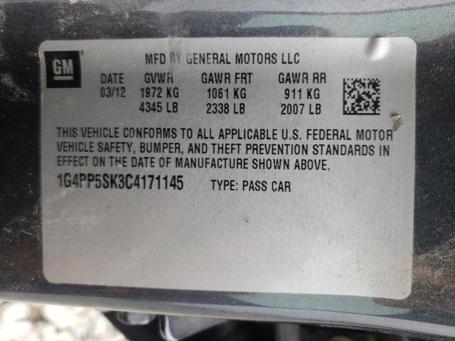 Photo 9 VIN: 1G4PP5SK3C4171145 - BUICK VERANO 