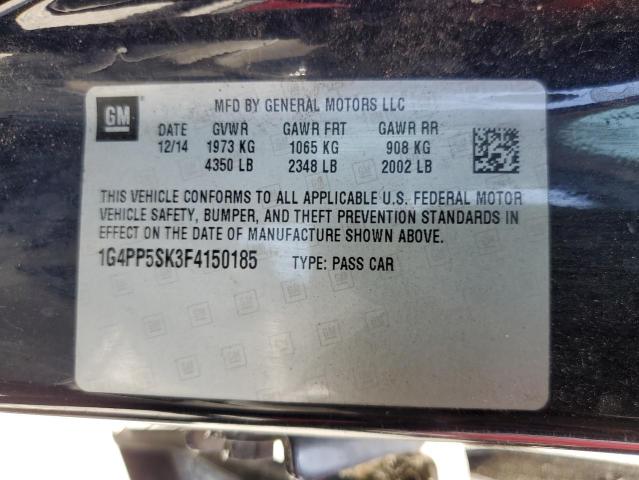 Photo 11 VIN: 1G4PP5SK3F4150185 - BUICK VERANO 