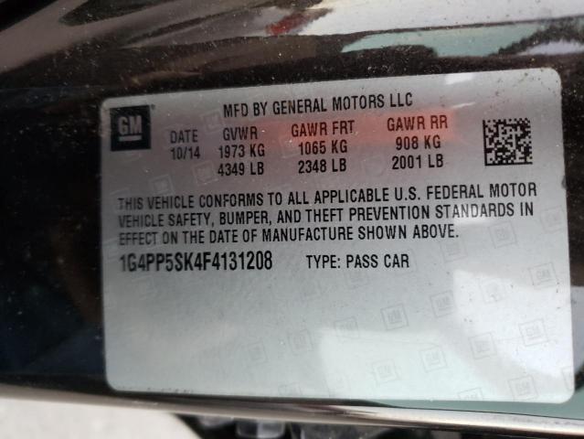 Photo 9 VIN: 1G4PP5SK4F4131208 - BUICK VERANO 