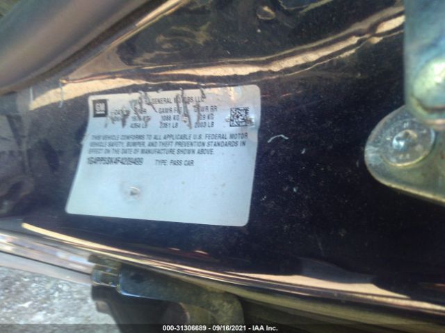 Photo 8 VIN: 1G4PP5SK4F4209499 - BUICK VERANO 