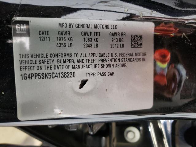 Photo 9 VIN: 1G4PP5SK5C4138230 - BUICK VERANO 